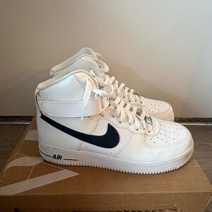 Nike Air White and Black High-Tops